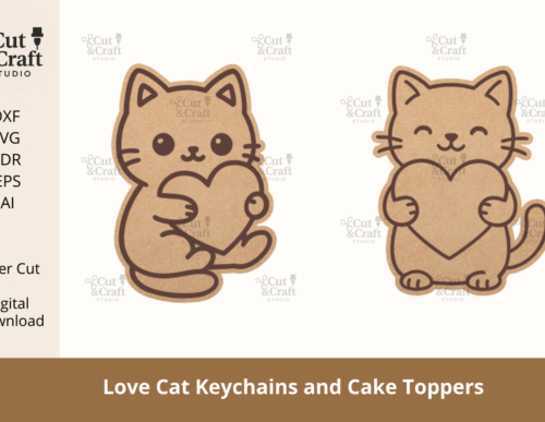 Love Cat Keychains And Cake 140753462 Creativo Digital